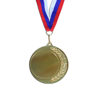 Медаль M-3 с лентой с любым изображением на заказ