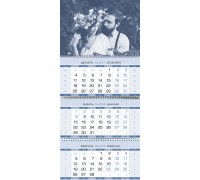 Квартальный календарь А4 с вашим фото на 14 февраля