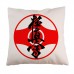 Подушка с символикой каратэ KA-03 на заказ